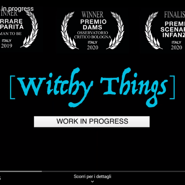 Dal testo Turchina la strega, nasce lo spettacolo teatrale Witchy&nbsp;things